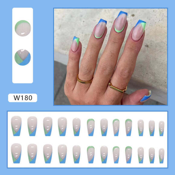 Kendra Press On Nail Set - Picture 1 of 2